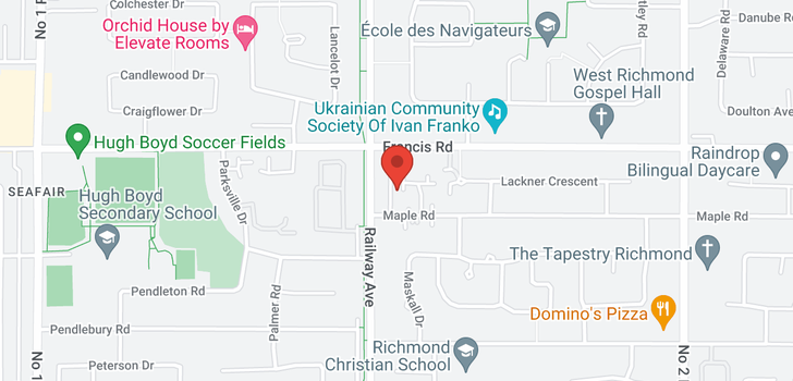 map of 201 9320 PARKSVILLE DRIVE